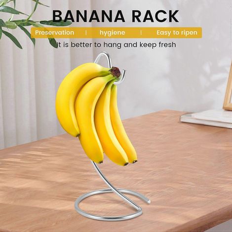 Support à bananes moderne, crochet pour suspendre les bananes sur le plan de travail de la cuisine, B (1/5)