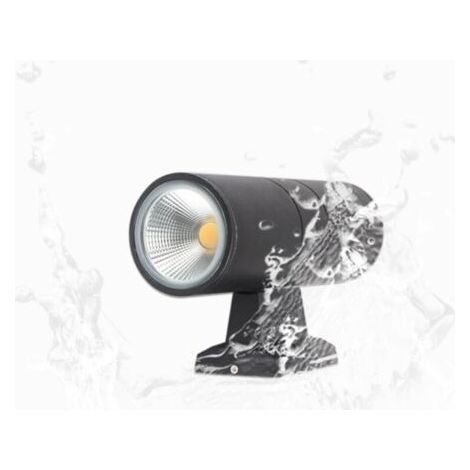 Applique murale extérieure étanche LED Applique murale extérieure Jardin Lumière chaude Applique murale Éclairage créatif (Lumière blanche chaude, 6w) (1/5)