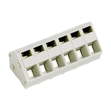 Bornier à ressort PTR Hartmann AK3000/8-5.0 53000080001D 2.50 mm² Nombre de pôles 8 gris galet 1 pc( (1/2)