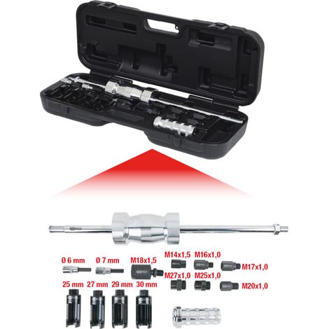 KS Tools Jeu d'extracteur universels d'injecteurs, 14 pcs. (1/5)