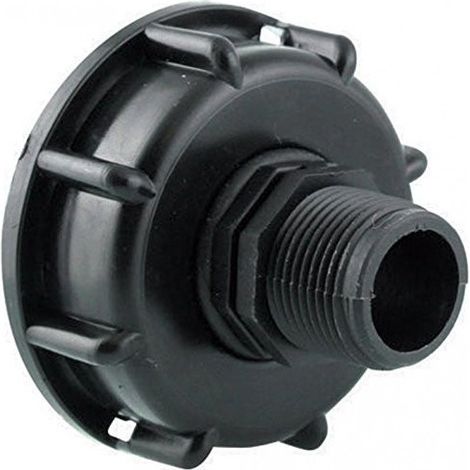 Raccord Pvc S60x6 taraudé 3/4 (20/27) pour cube ibc 1000 litres - jardiboutique