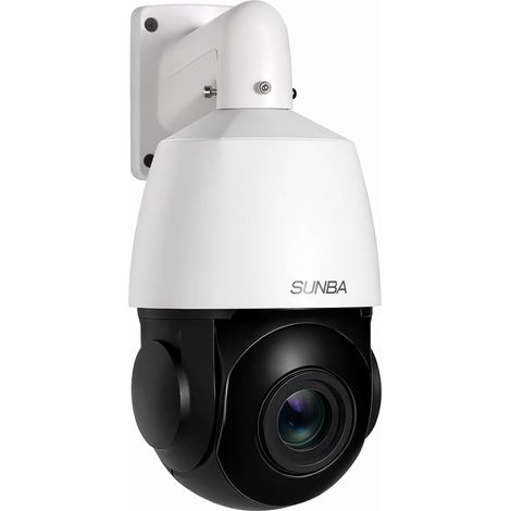 Caméra PTZ 4K Extérieure, Caméra IP Zoom Optique 20X, Suivi Humain IA, Suivi Auto, Audio Bidirectionnel, Rotation 360° Inclinaison 90°, Double Alimentation /DC, Vision Nocturne (1/5)
