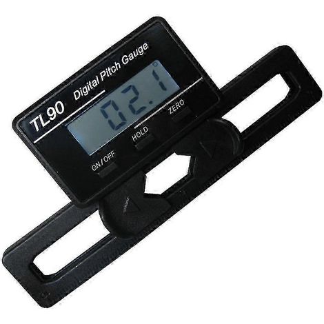 Jauge d'inclinaison numérique à piles, mesure d'angle, écran LCD rétroéclairé noir