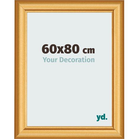 yd. - Cadre photo 60x80 - Or Mat - MDF - Lazio (1/5)
