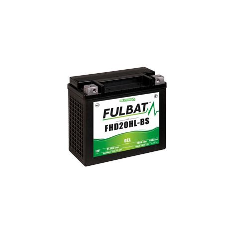 Fulbat FHD20HL-BS Gel-Batterie 12V 21,1Ah Schwarz (1/2)