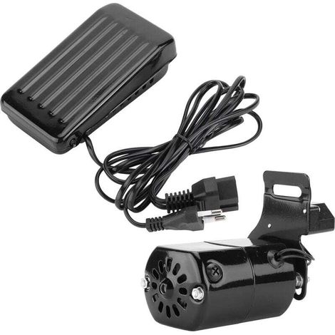 Nähmaschinenmotor 180 W 10000 U/min (Schwarz) For Singer, Brother, Necchi, Riccar Nähmaschinen ... Nähmaschinen-Ersatzteile und Zubehör (1/4)
