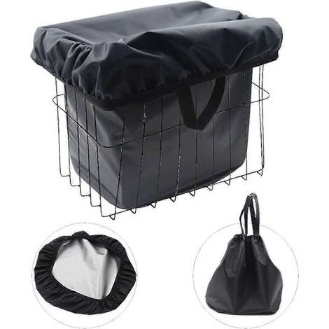 New and improved waterproof bicycle basket liner - Waterproof rain cover compatible with most bicycle baskets - AquaForge (1/5)