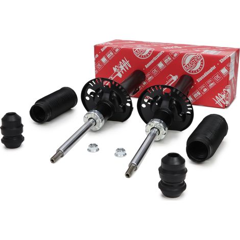 KIT AMORTIGUADORES + topes "MS" delanteros AUDI A2, SKODA FABIA, ROOMSTER, VW FOX, POLO 1.0-2.0 08.9 (1/5)