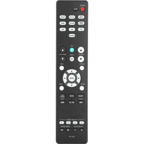 RC1216 Ersatz-Handfernbedienung für Denon AVRS510BT und AVRS530BT Heimkino- und Audiosysteme. (1/5)