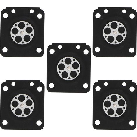 Jeu de joints de Membrane de tronçonneuse, pièces de carburateur, adaptés à ZAMA180, 10 pièces/ensemble (1/5)