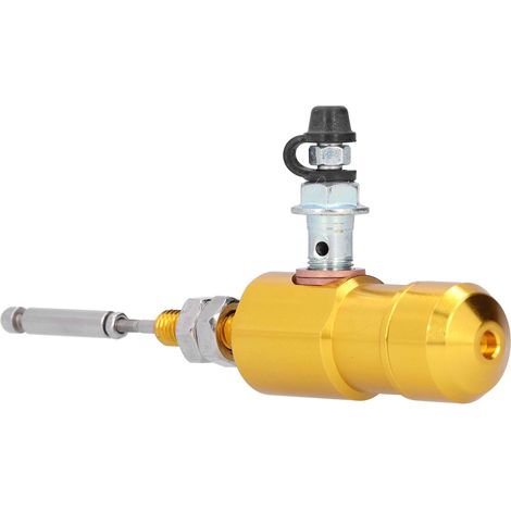 Maître-cylindre hydraulique universel M10x1.25 mm pour moto, pompe d'embrayage à transfert efficace avec tige, système doré (1/5)