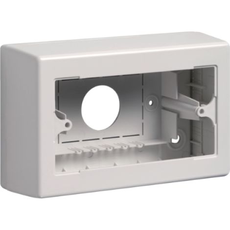 Scatola porta apparecchi universale 4-3 moduli linee tmc/tmu bianco smn 4-3 w bocchiotti b06808 (1/2)
