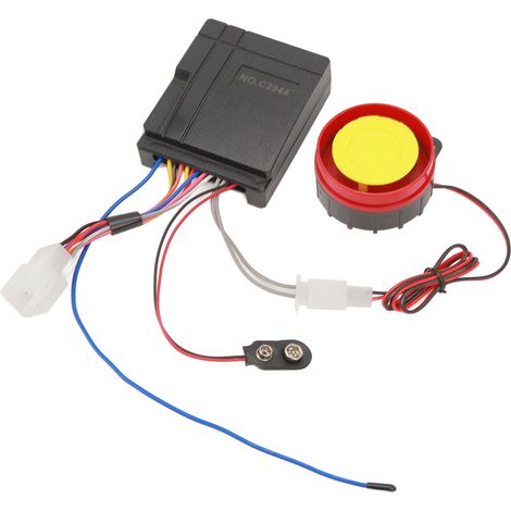 Motorrad-Sicherheitsalarm, lautes, hochempfindliches Fernbedienungs-Sicherheitsalarmsystem für Roller und Motorrad (1/5)