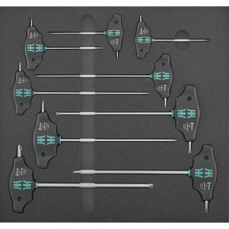 Module d'outillage 2/3 Poignée en T Torx Wera