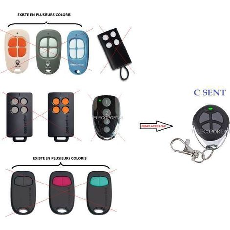 TELECOMMANDE COMPATIBLE SCS SENTINEL TELEGATE