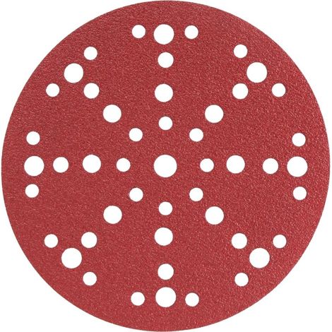 Disque abrasif - Radix - Pro - Velcro 150 mm - P60 - 49 trous (50 pcs) (1/2)