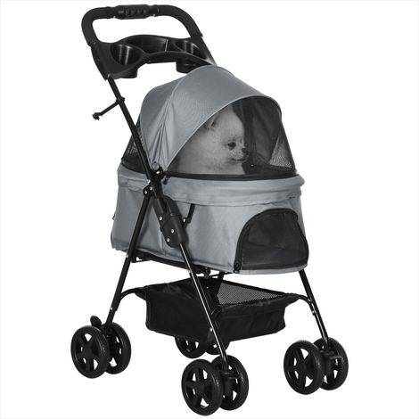 Caisse de transport pour animaux pliable poussette pour chien (1/5)