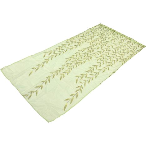 Voile-Fenstervorhang mit schlichtem Blättermuster für Familienfeiern, Hochzeiten, Restaurants und Hotels (1/5)