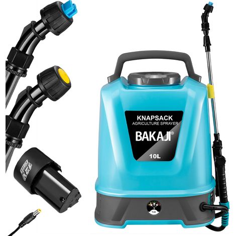 Nebulizzatore a Batteria 10Litri Senza Fili Spruzzatore a Pressione per Giardino