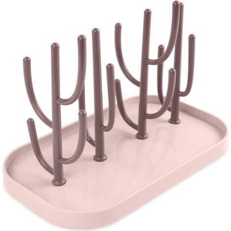 Flaschentrockner – Flaschenhalter – Flaschentrockner – 4 verstellbare Arme – Faltbar – BPA-freies PP – Inklusive Tropfschale (1/5)