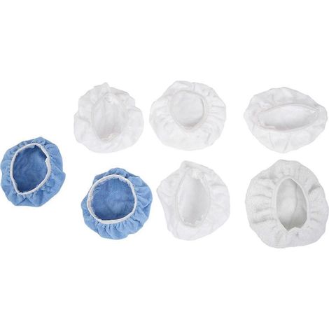 Ensemble de 7 tampons de polissage pour capot de voiture, avec housses de protection pour lustrage et l'entretien de la peinture automobile (220-250 mm / 9-10 pouces). (1/5)