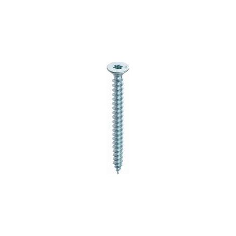 Vis tete fraisée, filetage partiel T-DRIVE - HECO-FIX-plus SeKo TD 4,5x 40 zn-bl VG HP (Par 500) (1/2)