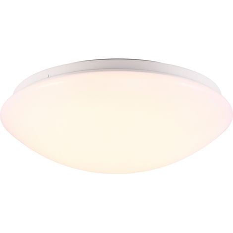 Plafonnier ASK 28 Métal Blanc, H.9.5 - IP44 - LED Module /Nordlux Intérieur (1/3)