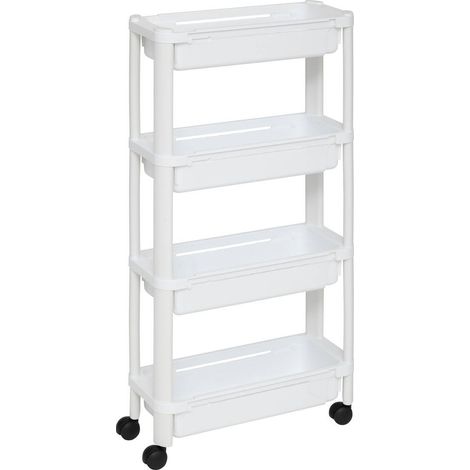 Aparador extensible blanco de 4 niveles - 5five