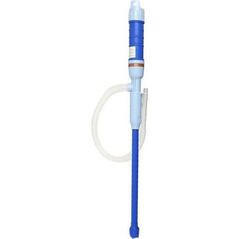 Lntyq Pompe à Siphon,Pompe de Transfert de Liquide fonctionnant sur Batterie avec Tube Bendable,Pompe à Essence électrique - Pompe de transvasement de Diesel, Huile et Eau (Bleu) (1/5)