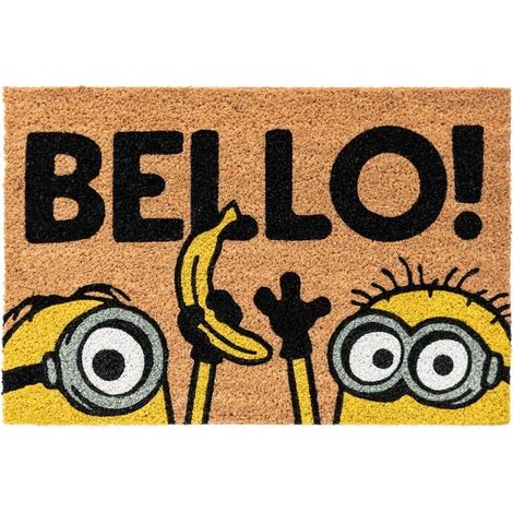 Zerbino minions - design divertente per lingresso di casa materiale resistente 232030423 (1/4)
