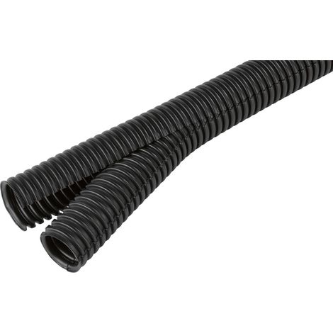 Fränkische Rohrwerke 38402002 Co-flexPP-UV 20(10m) Wellrohr Schwarz 19.5 mm 10 m
