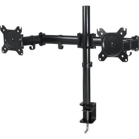 Arctic Z2 Basic soporte de monitor doble brazo negro (1/3)