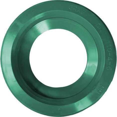 Spezialdichtung DN110, grün Tankwandstärke 4 - 6 mm