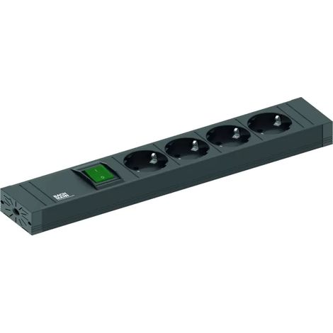 Bachmann CONNECT LINE 4xCEE7/3 1xSchalter Strom 2,0m 420.0012 (1/2)