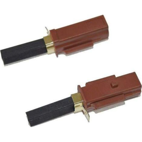 Balais de charbon de rechange - Compatible aspirateur Numatic + support - Filtration poussière - Durables - Propriétaires de Numatic (1/2)