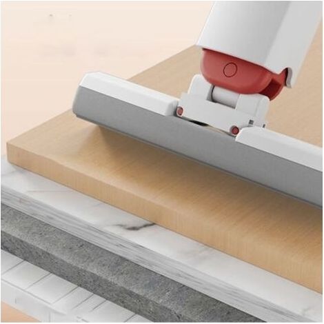 Balai éponge auto-essoreur, mini rotatif pour une absorption d'eau puissante, équipé de...2Une tête de balai (1/5)