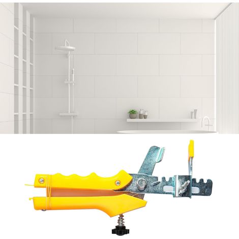 Fliesenverlegezange mit mehreren Geschwindigkeiten, kraftsparender Hebel, Metallgehäuse, Keramikwerkzeug, 1 Stück. (1/5)