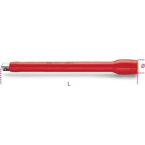 Câble d'extension isolé 1000v 1/2 beta 920m²/22 - 264 mm