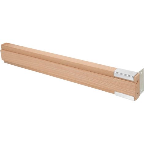 1 jeu de glissières de tiroir en bois pour meuble, rail de rangement, guide de remplacement pour commode (1/5)
