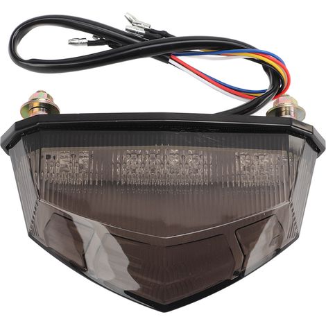 Feu stop clignotant LED pour deux-roues, adaptable à moto cross et quad. (1/5)