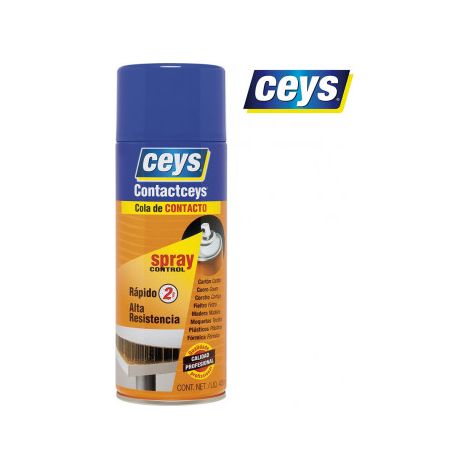 Colle Ceys contact adhesive spray résistance chaleur adhérence instantanée