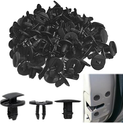Clips de Fixation Voiture, Remplacement Rivet Plastique Fender (1/5)