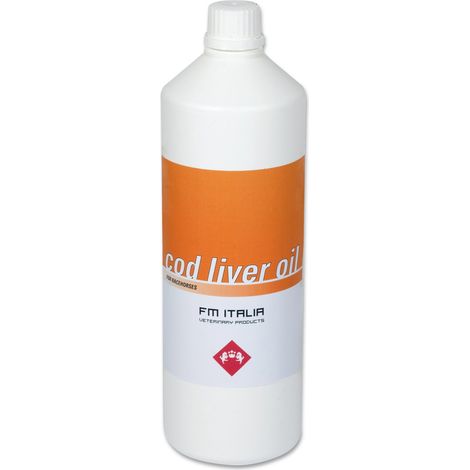 COD LIVER OIL Olio di fegato di merluzzo per uso zootecnico 1000 ml