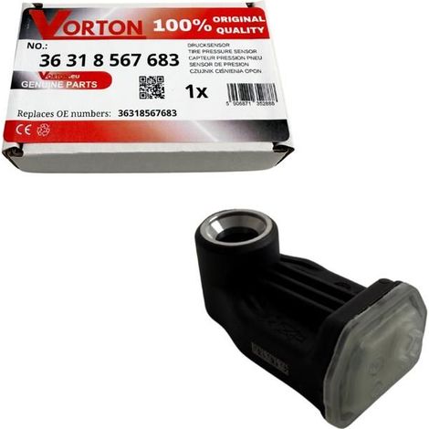 Sensore di pressione pneumatici (RDC) con valvola in alluminio – compatibile con BMW K17 K18 K19 K25 K26 K27 K40 K43 K44 K48 K50