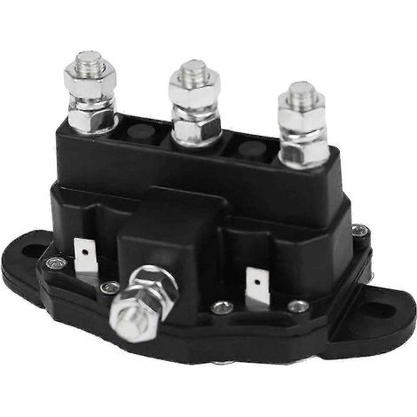 Compatible avec électrovanne de commutation de moteur de treuil, contacteur 12 V CC, relais, fonctionnement intermittent, 6 bornes, 214-1211 O (1/5)