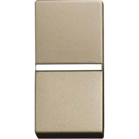 Zenit Poussoir Normalement Ouvert 1 Module Champagne 2CLA210470N1901 ABB N2104.7CV