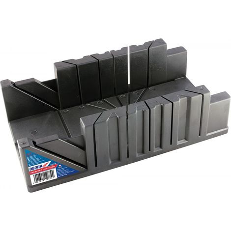 Caja de ingletes Dedra 1239-05 plástico 32x12 cm