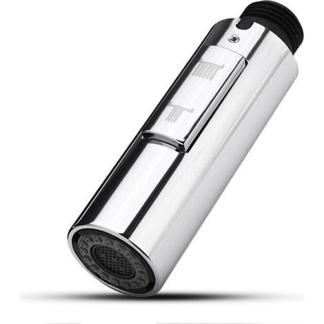 Ulisem Universal G 1/2 Rubinetto da cucina, doccetta estraibile di ricambio, doccetta regolabile, soffione doccia per miscelatore bagno/cucina, finitura cromata