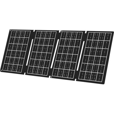 Pannelli Solari Pieghevoli con Uscita USB A e C, 15 W (1/4)