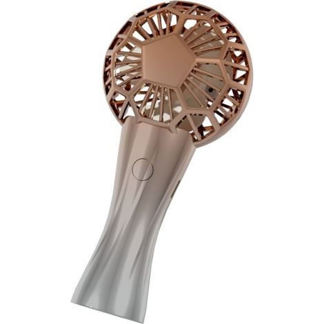 Ventilateur portable en forme de ballon de football, mini ventilateur rechargeable USB pour le refroidissement personnel, idéal comme cadeau thématique Coupe du Monde pour les amateurs de football et (1/3)